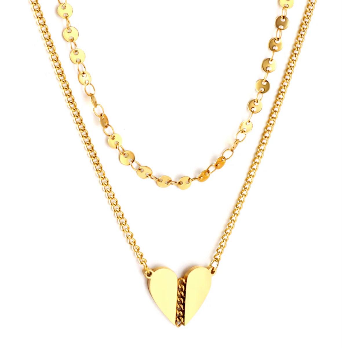 Linked Hearts Necklace