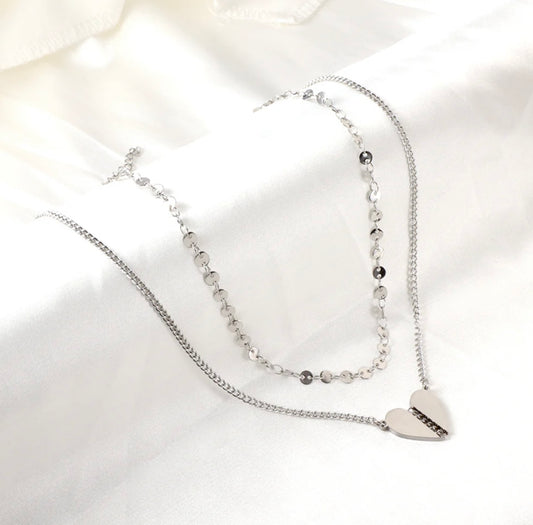 Links Hearts Necklace